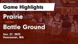 Prairie  vs Battle Ground  Game Highlights - Jan. 27, 2023