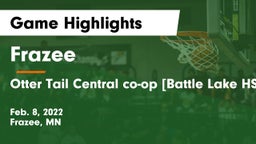 Frazee  vs Otter Tail Central co-op [Battle Lake HS] Game Highlights - Feb. 8, 2022