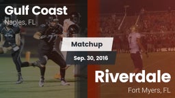 Matchup: Gulf Coast High vs. Riverdale  2016