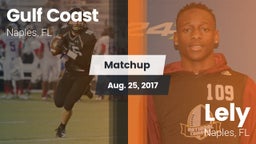 Matchup: Gulf Coast High vs. Lely  2016