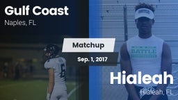 Matchup: Gulf Coast High vs. Hialeah  2016