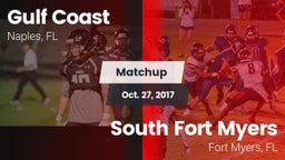 Matchup: Gulf Coast High vs. South Fort Myers  2017