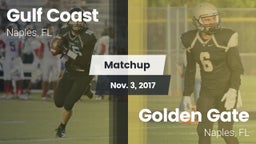 Matchup: Gulf Coast High vs. Golden Gate  2016