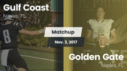 Matchup: Gulf Coast High vs. Golden Gate  2017