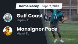 Recap: Gulf Coast  vs. Monsignor Pace  2018