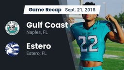 Recap: Gulf Coast  vs. Estero  2018