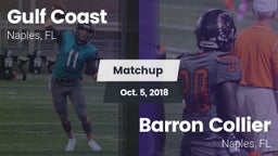 Matchup: Gulf Coast High vs. Barron Collier  2018