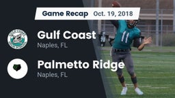 Recap: Gulf Coast  vs. Palmetto Ridge  2018