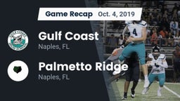 Recap: Gulf Coast  vs. Palmetto Ridge  2019