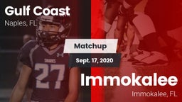 Matchup: Gulf Coast High vs. Immokalee  2020
