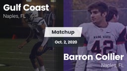 Matchup: Gulf Coast High vs. Barron Collier  2020