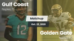 Matchup: Gulf Coast High vs. Golden Gate  2020