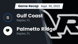 Recap: Gulf Coast  vs. Palmetto Ridge  2022