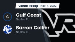 Recap: Gulf Coast  vs. Barron Collier  2022