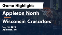 Appleton North  vs Wisconsin Crusaders Game Highlights - July 18, 2023