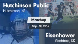 Matchup: Hutchinson vs. Eisenhower  2016