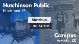 Matchup: Hutchinson vs. Campus  2016