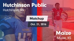 Matchup: Hutchinson vs. Maize  2016