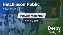 Matchup: Hutchinson vs. Derby  2016