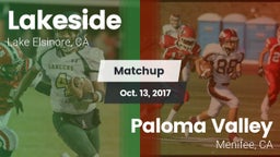 Matchup: Lakeside High vs. Paloma Valley  2017