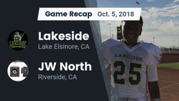 Recap: Lakeside  vs. JW North  2018