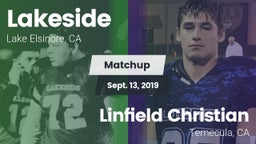 Matchup: Lakeside High vs. Linfield Christian  2019