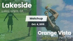 Matchup: Lakeside High vs. Orange Vista  2019