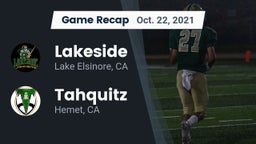 Recap: Lakeside  vs. Tahquitz  2021