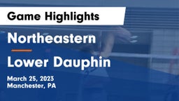 Northeastern  vs Lower Dauphin  Game Highlights - March 25, 2023