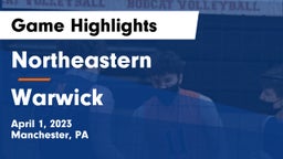 Northeastern  vs Warwick  Game Highlights - April 1, 2023