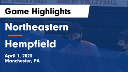 Northeastern  vs Hempfield  Game Highlights - April 1, 2023