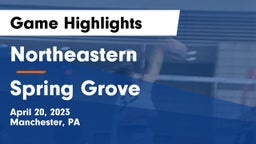 Northeastern  vs Spring Grove  Game Highlights - April 20, 2023