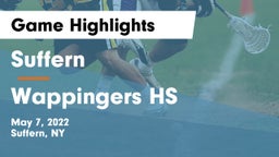 Suffern  vs Wappingers HS Game Highlights - May 7, 2022