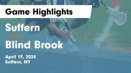 Suffern  vs Blind Brook  Game Highlights - April 19, 2024