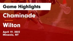 Chaminade  vs Wilton  Game Highlights - April 19, 2022