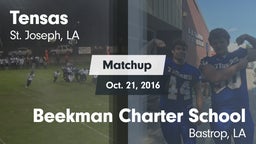 Matchup: Tensas  vs. Beekman Charter School 2016