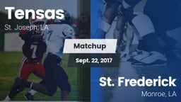 Matchup: Tensas  vs. St. Frederick  2017