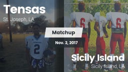 Matchup: Tensas  vs. Sicily Island  2017