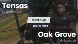 Matchup: Tensas  vs. Oak Grove  2020