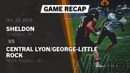 Recap: Sheldon  vs. Central Lyon/George-Little Rock  2015