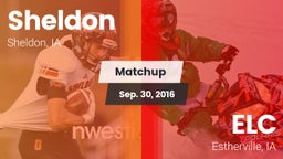 Matchup: Sheldon  vs. ELC  2016