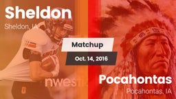 Matchup: Sheldon  vs. Pocahontas  2016