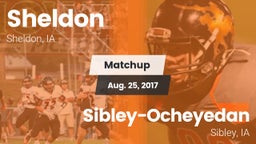Matchup: Sheldon  vs. Sibley-Ocheyedan 2017