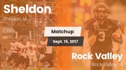 Matchup: Sheldon  vs. Rock Valley  2017