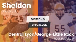 Matchup: Sheldon  vs. Central Lyon/George-Little Rock  2017