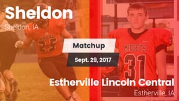 Matchup: Sheldon  vs. Estherville Lincoln Central  2017