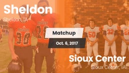 Matchup: Sheldon  vs. Sioux Center  2017