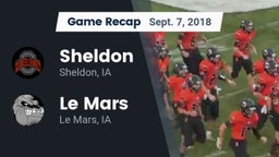 Recap: Sheldon  vs. Le Mars  2018