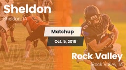 Matchup: Sheldon  vs. Rock Valley  2018