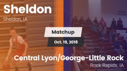 Matchup: Sheldon  vs. Central Lyon/George-Little Rock  2018